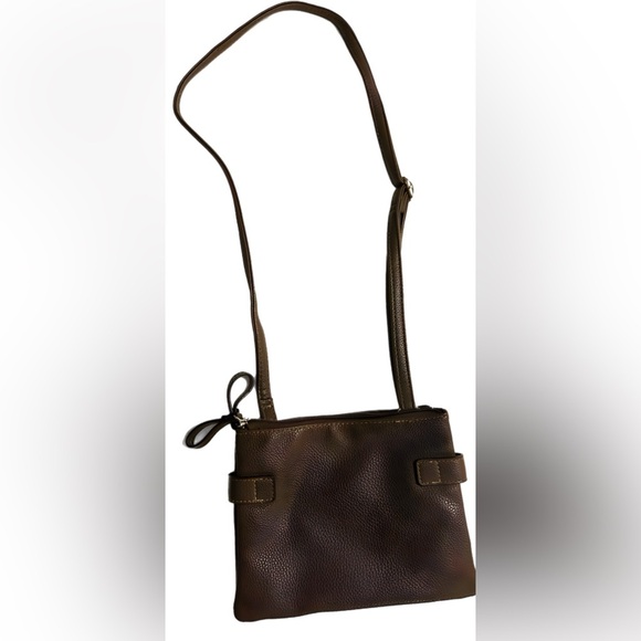 Rossetti Small Brown Handbag. 6”x8”. Crossbody. - Picture 2 of 6